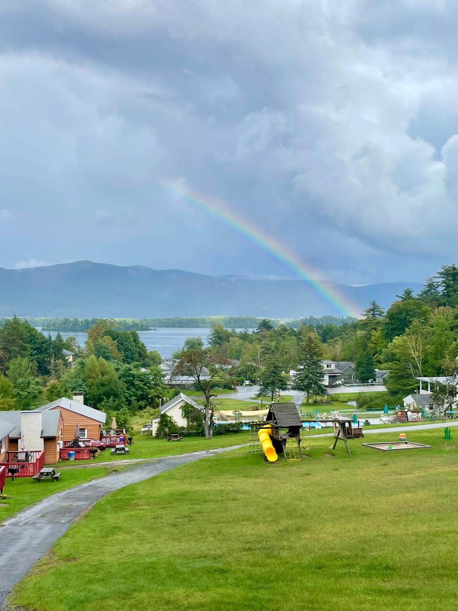 Hill View Motel And Cottages Lake George Luaran gambar
